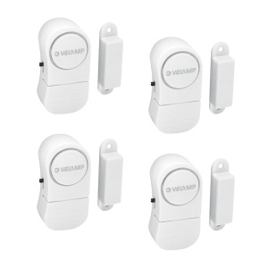 Set 4 alarme magnetice pentru usi si geamuri