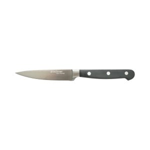 Set 4 cutite bucatarie profesionale, lama otel 5Cr15MoV, maner ABS negru Breckner Germany - Img 9