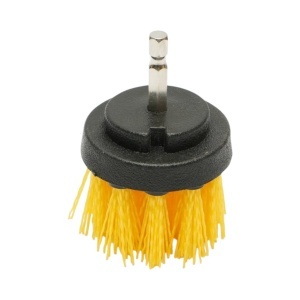 Set 4 perii rotative pentru curatare cu bormasina 50mm, 90mm, 100mm, 125mm, prindere 1/4 inch Breckner Germany - Img 11