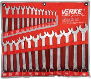 Set chei combinate 25 bucati 6-32mm Verke PREMIUM