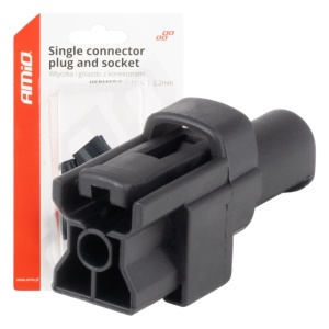 Set conector stecher si priza 1 PIN 2.2mm