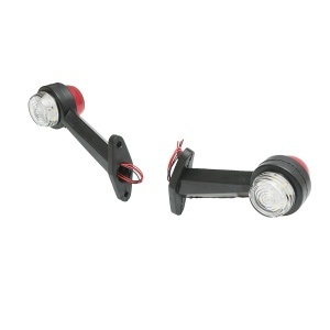 Set doua lampi de gabarit cu LED 12/24V, rosu-alb - Img 4