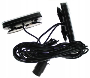 Set Lampi spate combinate magnetice, 3 functii, 12-24V, cablu 12 m - Img 3
