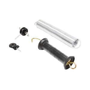 Set maner poarta cu arc si izolatori gard electric Breckner Germany
