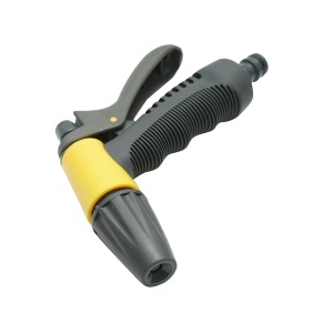 Set pistol de stropit reglabil cu 2 conectori 1/2 si adaptor 1/2-3/4 pentru furtun gradina Crownman - Img 3