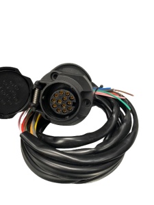 Set priza 13 pini PVC cu cablu 1,8 m - Img 2