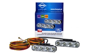 Set Proiectoare-Lumini de zi tip DRL HORPOL - Img 3