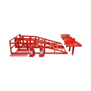 Set rampe auto metalice hidraulice 1140x350x240mm, sarcina maxima 2T - Img 2