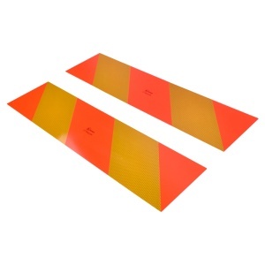 Set tabla reflectorizanta dungata pentru cap tractor - Img 2
