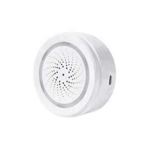 Sirena inteligenta de interior PNI SafeHome PT008 WiFi, aplicatie de mobil Tuya Smart, integrare in scenarii si automatizari smart cu alte produse compatibile Tuya, Alexa si Google Assistant - Img 2