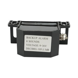 Sirena marsarier cu iluminat LED 12V–36V, 8 sunete 105dB - Img 4