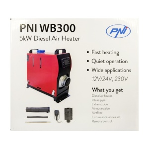 Sistem de incalzire auto stationara PNI WB300 Diesel 5kW 12V/24V, 230V, 10 niveluri de putere sirocou - Img 7