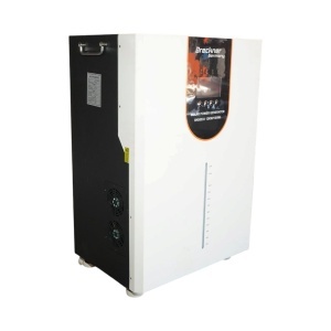 Sistem solar fotovoltaic All-in-One cu invertor hibrid 12kW, 48V OFF GRID monofazic, baterie integrata 15kWh LiFePO4 51.2V 300Ah, modul Wi-Fi inclus Breckner Germany - Img 4