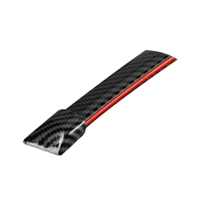 Spoiler adeziv cu aspect de carbon si lumină LED roșie integrată 120cm 12V - Img 3