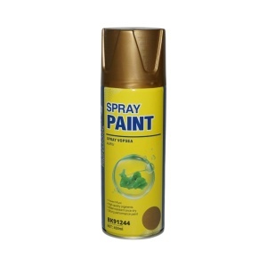 Spray vopsea auriu pe baza de apa 450ml Breckner Germany