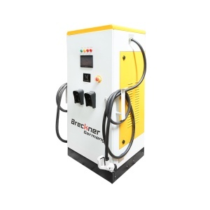Statie de incarcare 380V, Type 2, DC 103 KW ultrarapida cu 2 conectori 5M, 60/43KW - Img 2