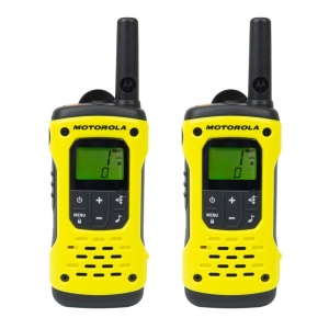 Statie radio PMR portabila Motorola TLKR T92 H2O IP67 set cu 2 buc Galben - Img 4
