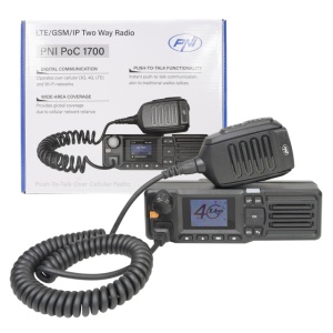Statie radio PNI PoC 1700, GSM 4G LTE, Wi-Fi 2.4GHz, Android OS, ecran color 1.77 inch, 12V, IP54 - Img 2