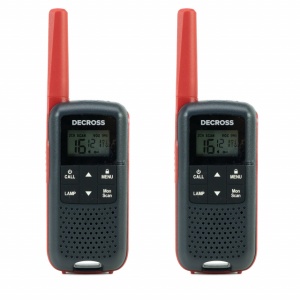 Statie radio portabila PMR PNI Decross DC63, set 2 bucati