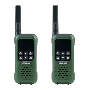 Statie radio portabila PMR PNI Decross DC93, 446MHz, 0.5W, 16CH, Waterproof IP67, set 2 bucati - Img 6