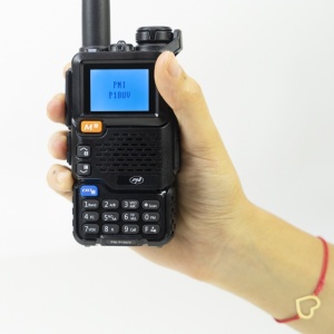 Statie radio portabila VHF/UHF PNI P18UV, dualband, 144-146MHz si 430-440MHz, 200CH, VOX, Scan, Radio FM, Li-Ion 2200 mAh - Img 4