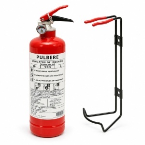Stingator auto cu suport si pulbere ABC 1kg P1