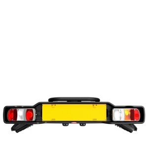 Suport biciclete Peruzzo Parma 3 biciclete 706/3 cu prindere pe carligul de remorcare Negru - Img 4