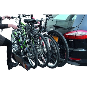 Suport biciclete Peruzzo Pure Instinct 708/4 cu prindere pe carligul de remorcare - pentru 4 biciclete - Img 4