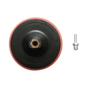 Suport disc slefuire 150mm Velcro, adaptor M14 pentru polizor unghiular si bormasina Breckner Germany - Img 2