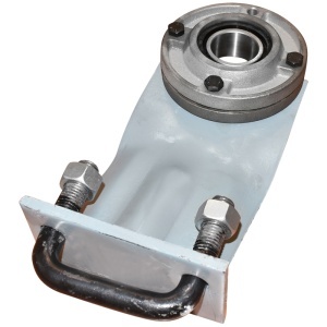Suport GDU complet M24 cu brida, capace fonta si rulment UC511 - Img 2