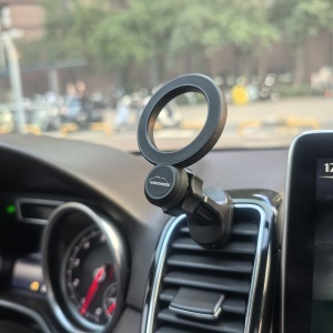 Suport magnetic Silvercloud Easy Drive 30 tip Magsafe pentru telefon mobil, fixare in grila de ventilatie - Img 8