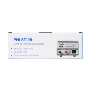 Sursa de tensiune in comutatie PNI ST105 intrare 230V AC, iesire 12V DC, 5A - Img 7