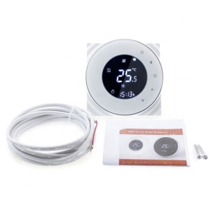 Termostat inteligent incastrabil PNI SafeHome PT38R WiFi 16A, control prin internet incalzire electrica in pardoseala, aplicatie mobil Tuya Smart, integrare in scenarii si automatizari smart cu alte p - Img 2