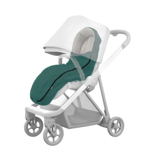 Thule Footmuff - Sac de dormit pentru copil, Mallard Green - Img 3