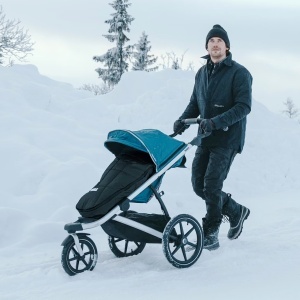 Thule Footmuff Sport - Sac de dormit pentru copil, culoare Black - Img 4