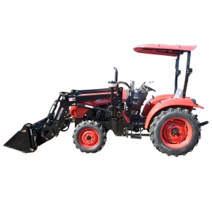 Tractor 35HP 4x4 semicabina cu incarcator frontal KONIG TRAKTOREN 354 - Img 2