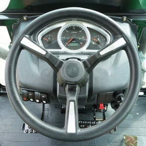 Tractor cu cabina 60HP Hanwo E3, motor Xinchai III cu roti 8.3-20/12.4-28 Konig Traktoren 604 - Img 11