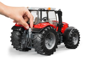 Tractor Massey Ferguson 7624 - BRUDER 3046 scara 1:16 - Img 2