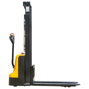 Transpalet electric cu sarcina maxima 1.6T, inaltime ridicare 3000mm, furci 1150mm Breckner Germany - Img 3