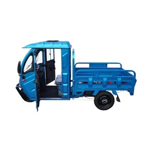 Triciclu electric BRECKNER GERMANY MAX ALBASTRU CU CABINA 2000W 72V 52AH - Img 2
