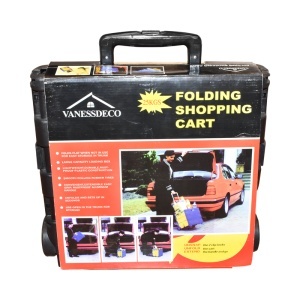 Troler compact din plastic pentru cumparaturi - Img 8