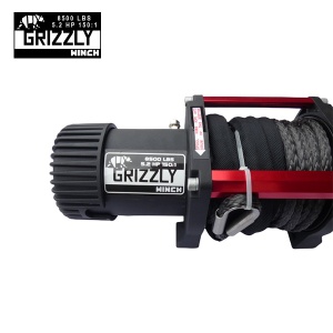 Troliu Grizzly Winch 8500lbs (3855kg) cablu sintetic - Img 4