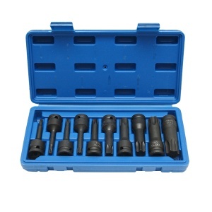 Trusa chei tubulare 1/2 de impact torx 10 piese Breckner Germany