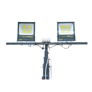 Turn de iluminat LED mobil, telescopic 4x200W 4.5KW inaltime 1800-4800mm cu generator diesel - Img 9