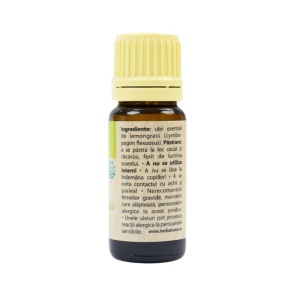 Ulei esential de Lemongrass (Cymbopogon flexuosus) 100% pur fara adaos, 10 ml - Img 2