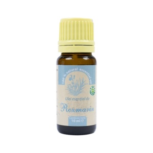 Ulei esential de Rozmarin (Rosmarinus officinalis) 100 % pur fara adaos, 10 ml