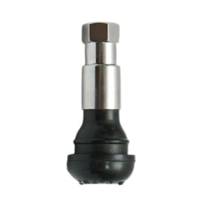 Valva roata auto tubeless 45mm premium EPDM TR413 cromata - Img 2