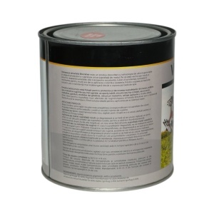 Vopsea email anticoroziva 3 in 1 rosu Tractor Forestier 1K pe baza de solvent 1L, direct pe rugina, interior si exterior Breckner Germany - Img 2