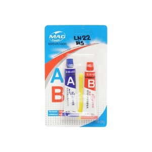 Adeziv acrilic bicomponent 10+10ml - Img 1