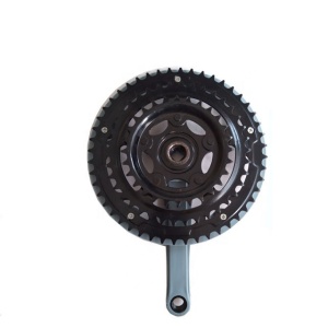 Angrenaj bicicleta mountain bike (48T-38T-28T) - Gri - Img 2